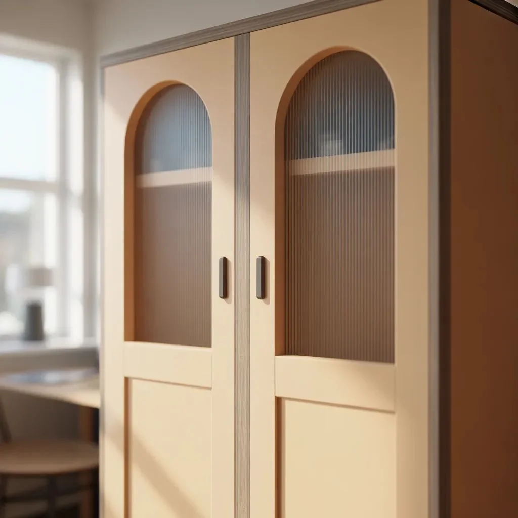 Add Arched Door Fronts for a Modern Organic Vibe