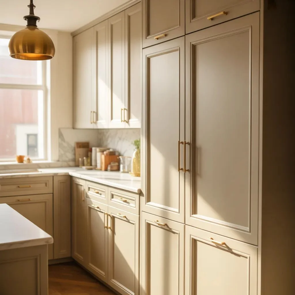 Add Metallic Accents in Warm Tones