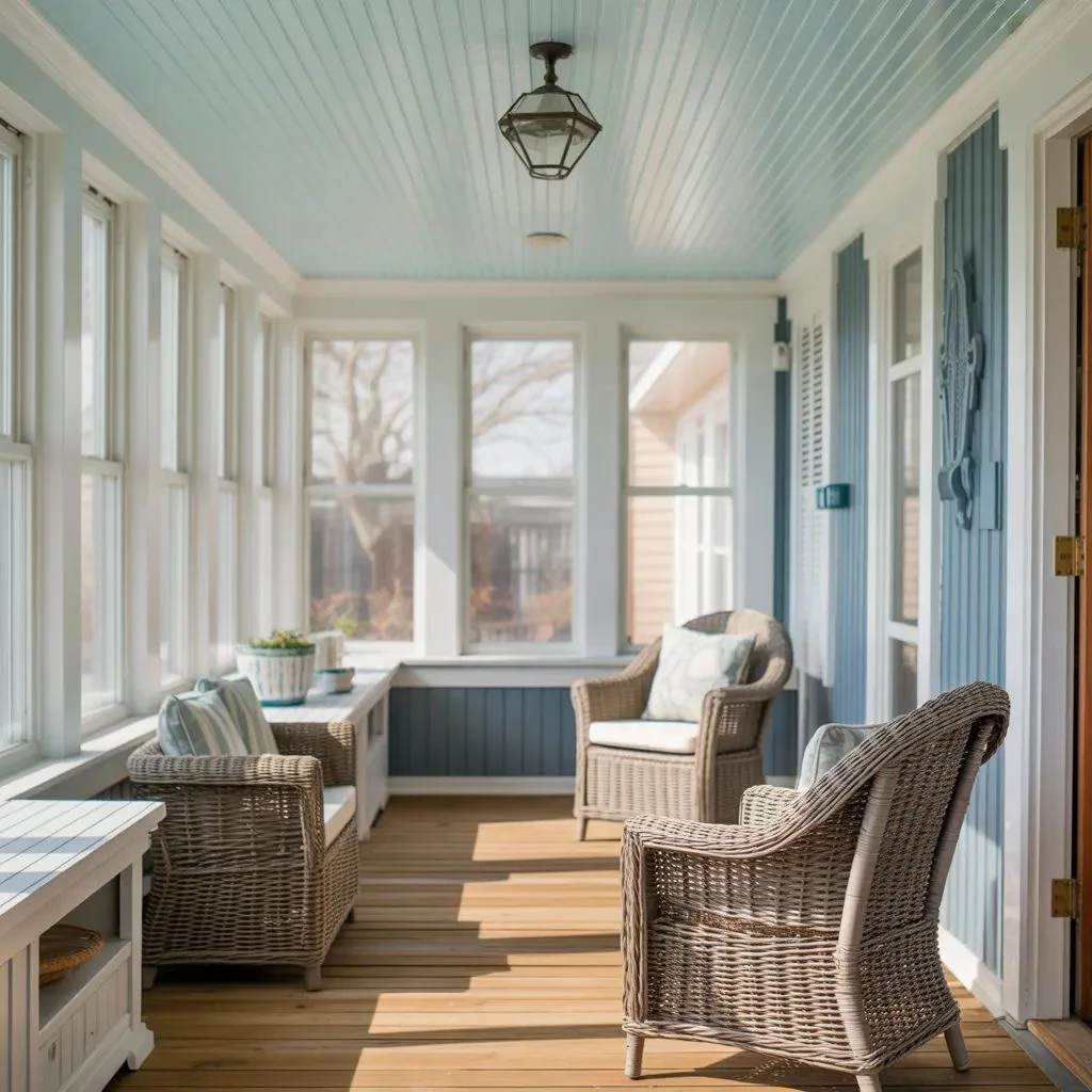 Beadboard Ceiling