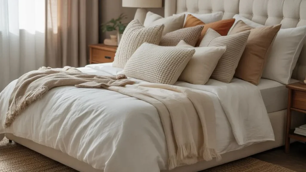 Bed Throw Pillow Ideas How to Style Your Bed Like a Pro