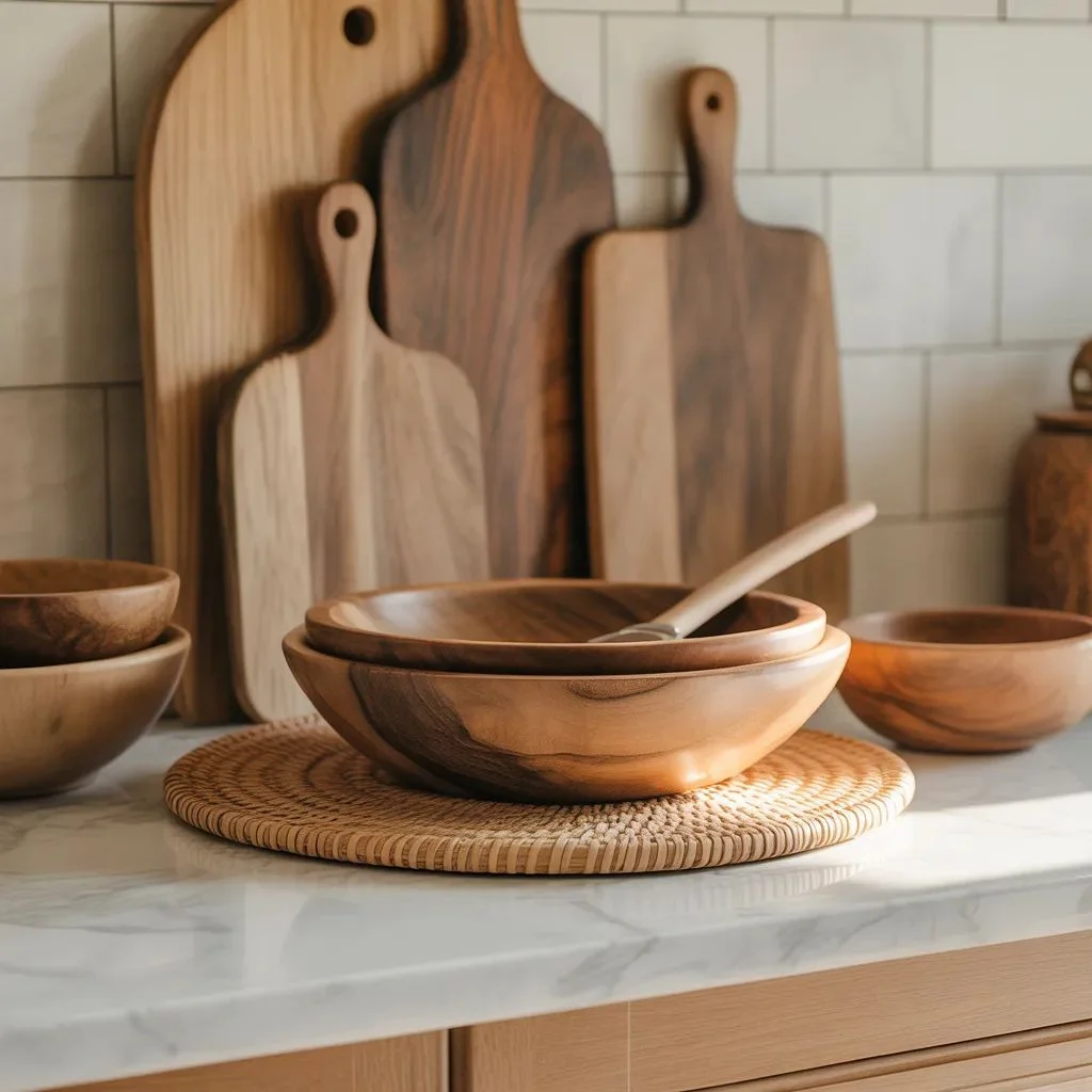 Bring in Natural Wood Accents