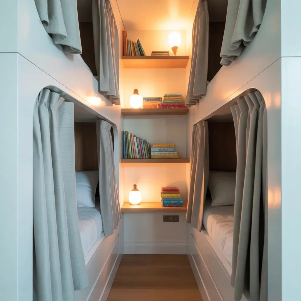 Built-in Bunk Bed Ideas for Small Bedrooms