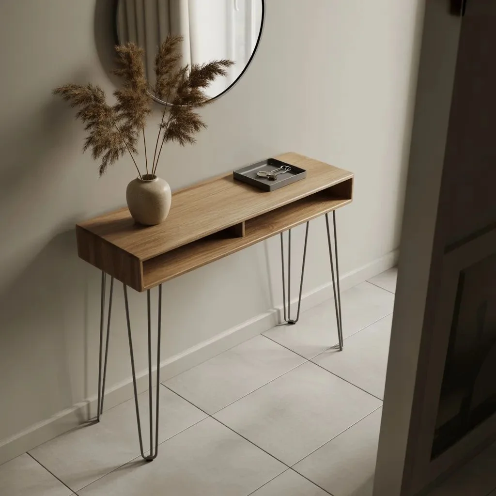 Choose a Slim Console Table That Works Harder