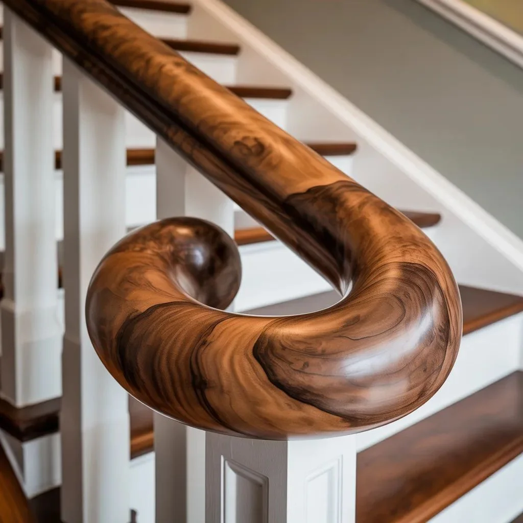 Chunky, Sculptural Handrails