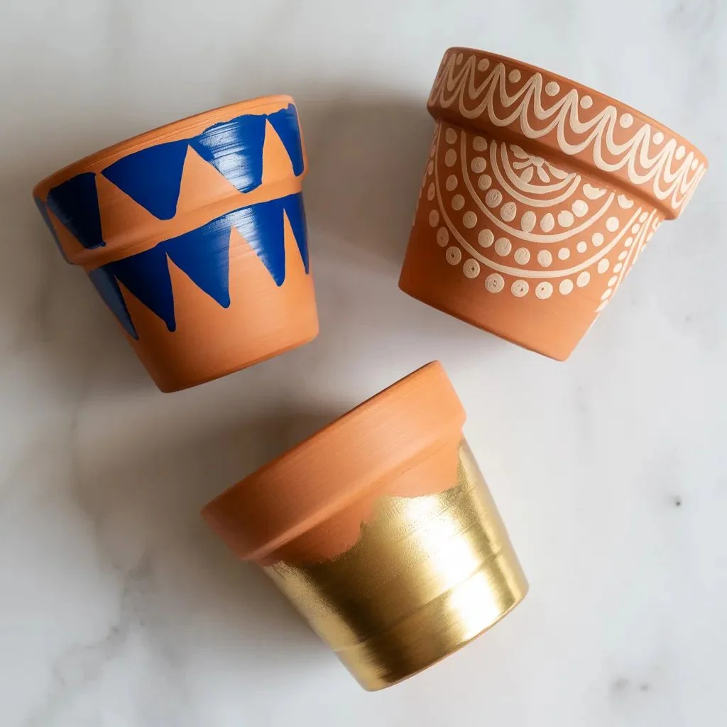 Classic Hand-Painted Terra Cotta Pot Ideas for Any Skill Level