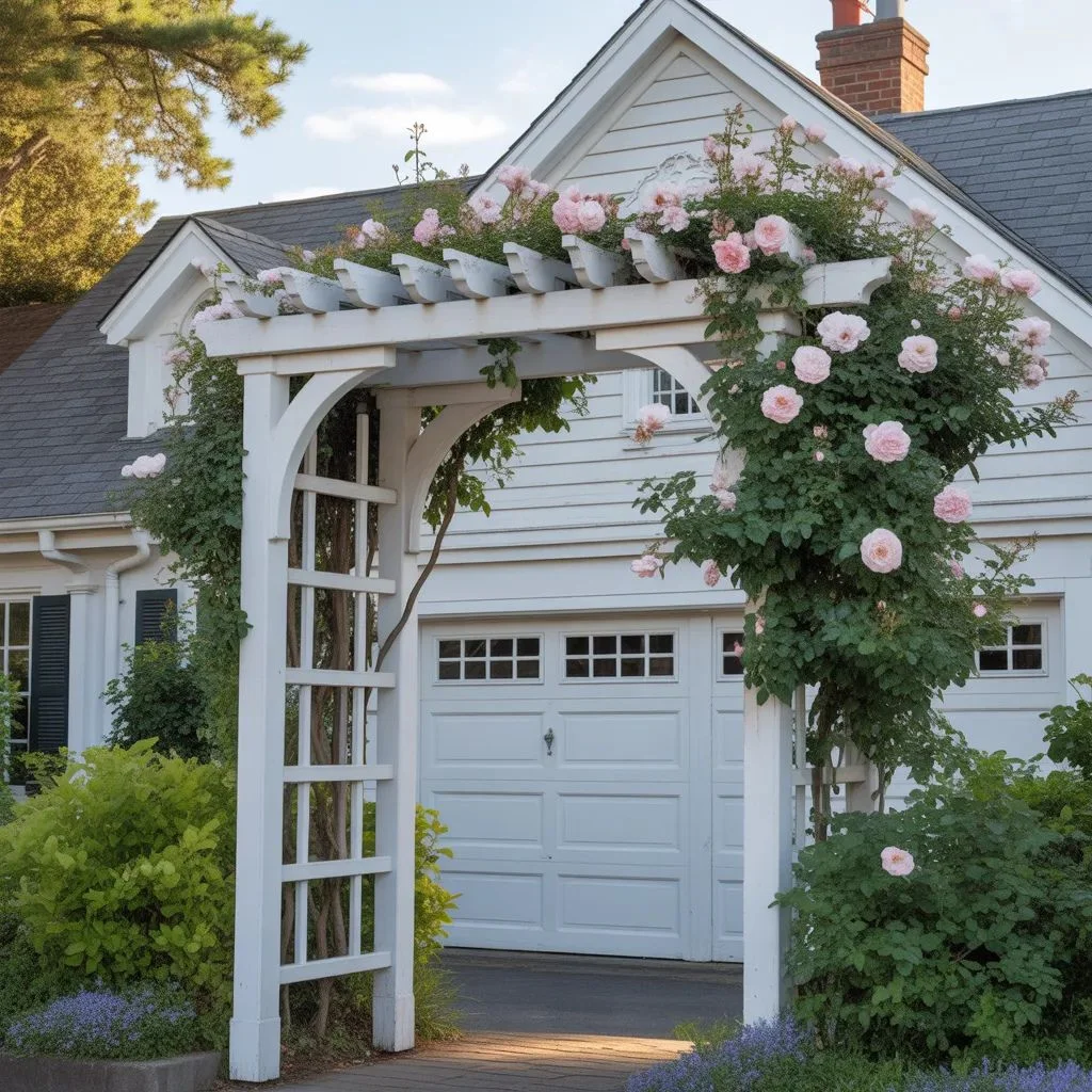 Classic Wood Arch Trellis — The Timeless Pick