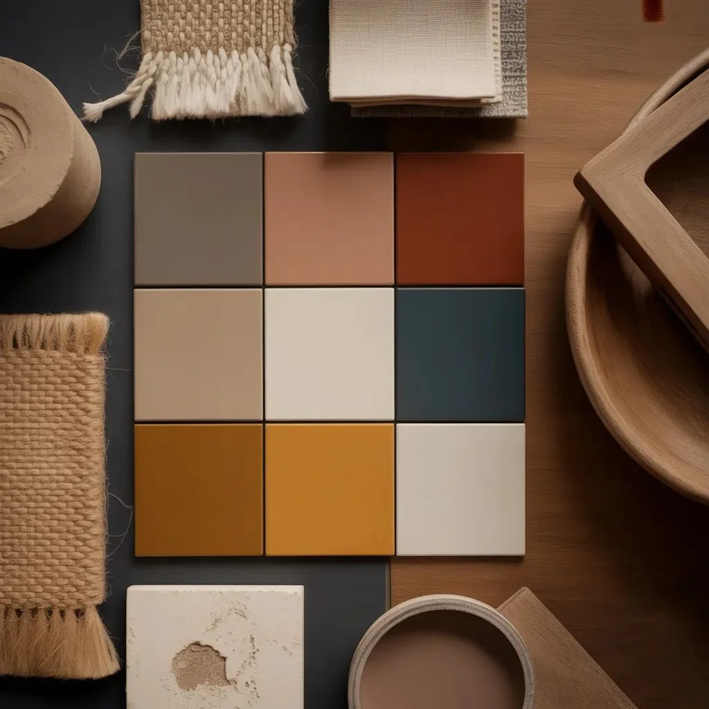 Color Palette Earth, Warmth, and a Little Edge