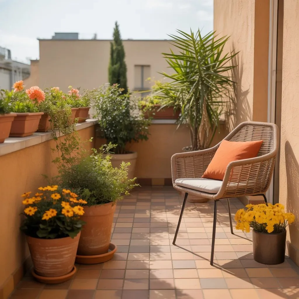 Color Schemes That Make Balcony Pots Look Intentional