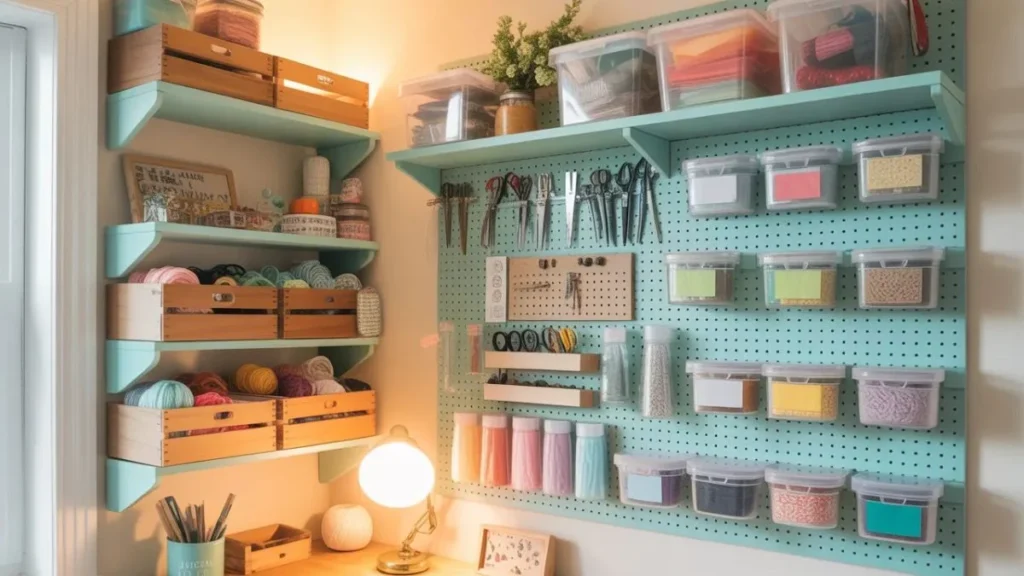 Craft Room Shelving Hacks You'll Wish You Tried Sooner