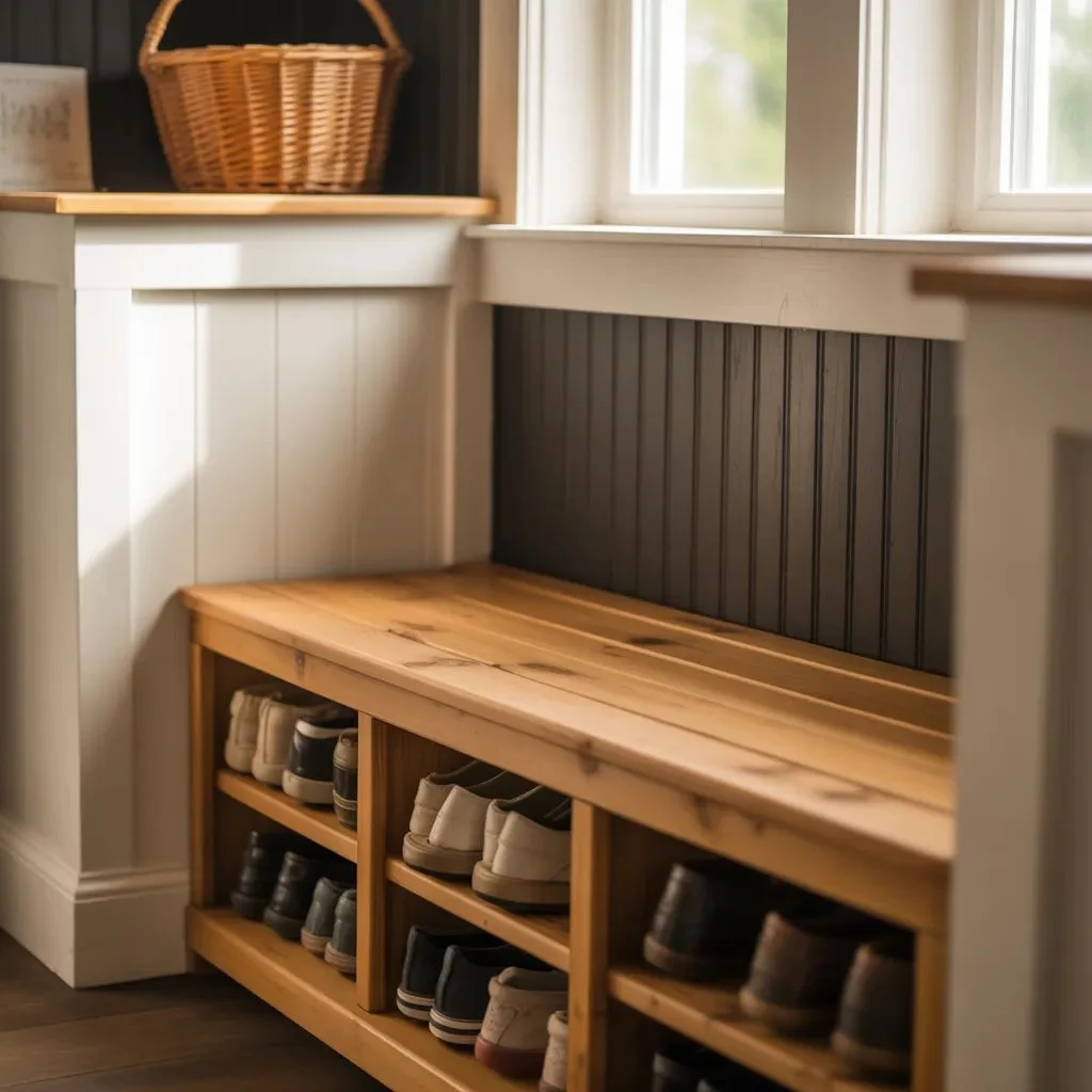 DIY Mudroom Bench Ideas You Can Build in a Weekend