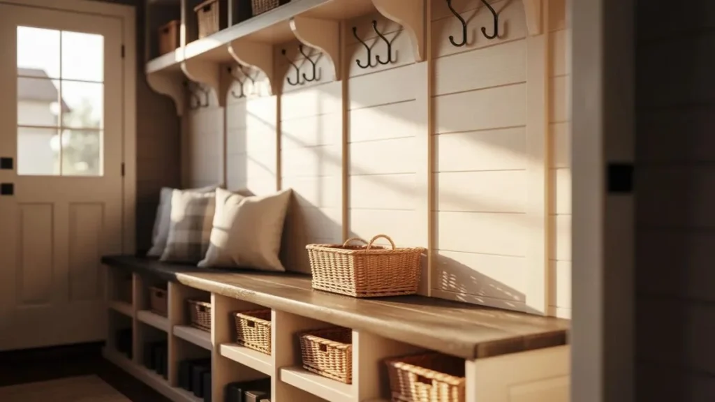DIY Mudroom Ideas That Turn Chaotic Entryways Into Organized Spaces
