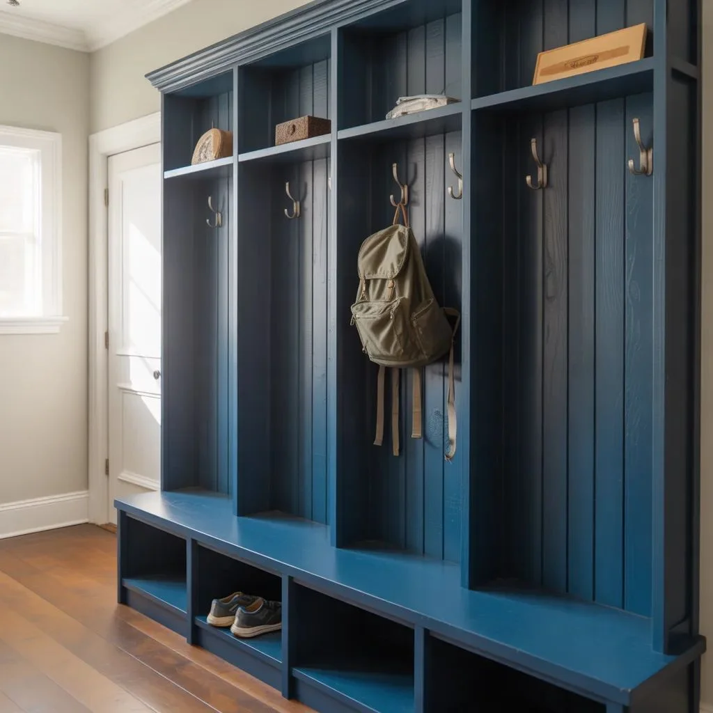 DIY Mudroom Locker and Cubby Ideas