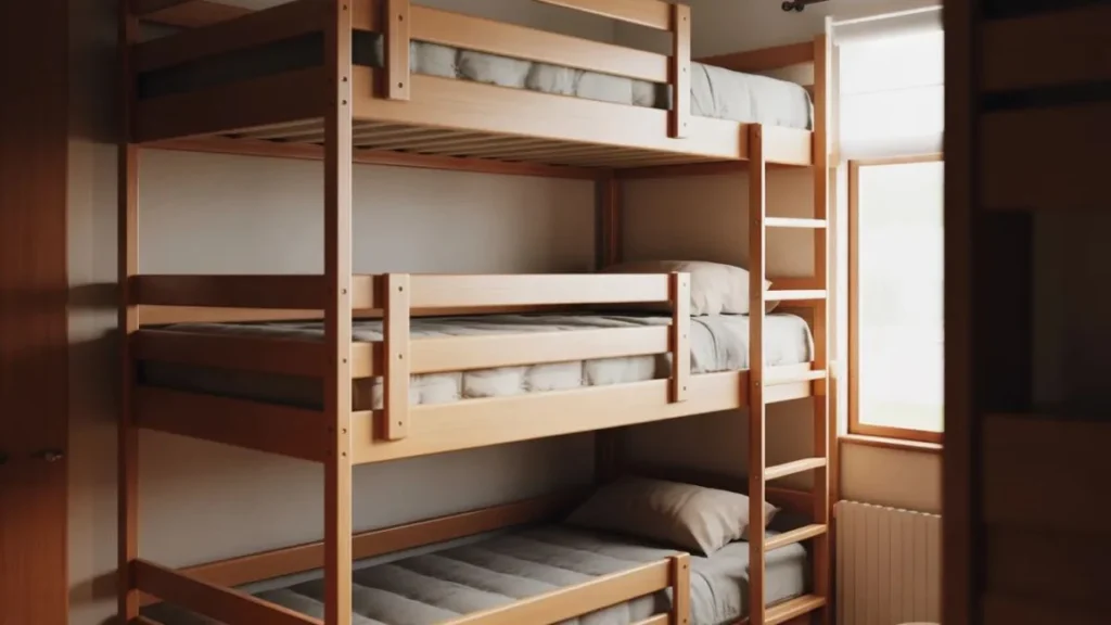 DIY Triple Bunk Bed Ideas That Are Actually Safe, Sturdy, and Good-Looking