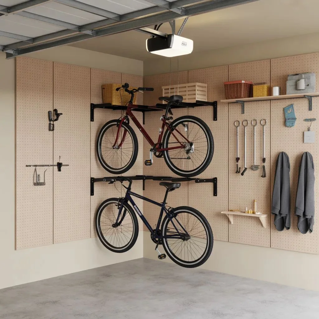 DIY Wooden Bike Racks