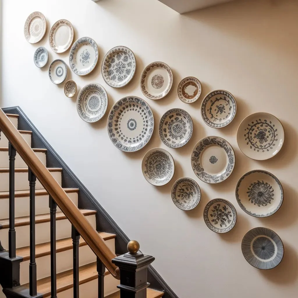 Display a Collection of Clocks or Plates
