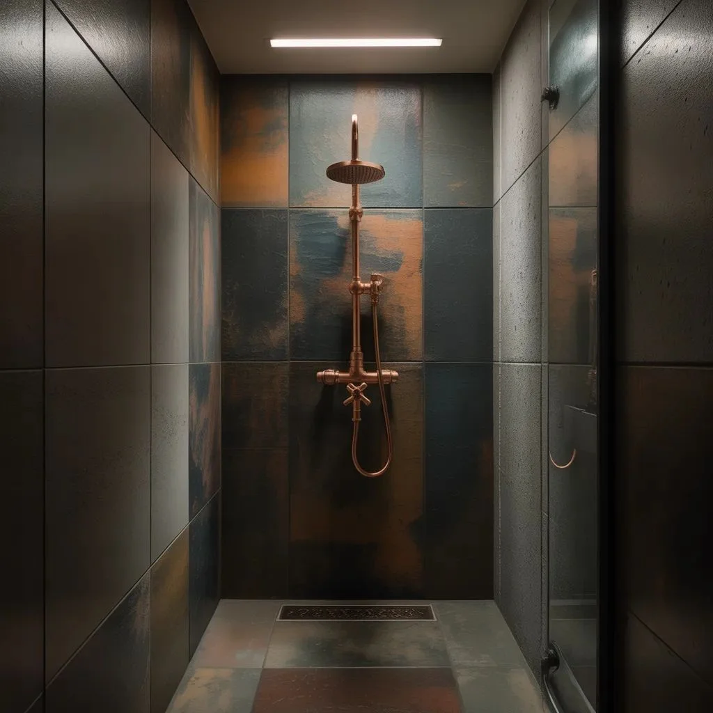Exposed Pipe Shower Systems — Industrial-Chic Appeal