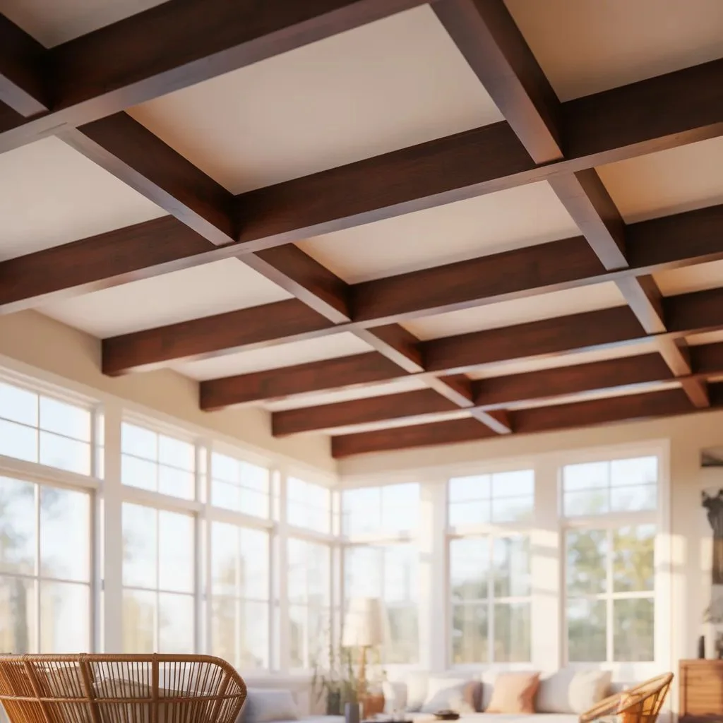 Exposed Wood Beams