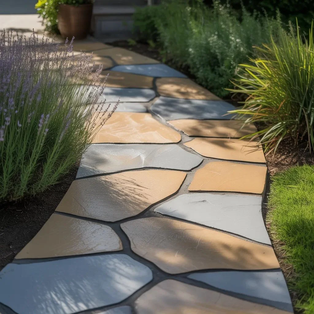 Faux Flagstone & Natural Stone Effects