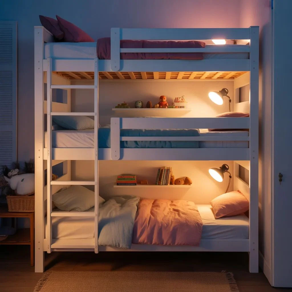 Finishing, Painting, and Styling Your Triple Bunk