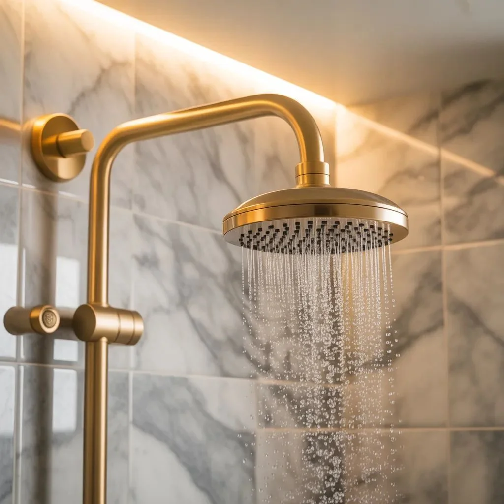 Fixtures and Hardware That Elevate a Marble Shower