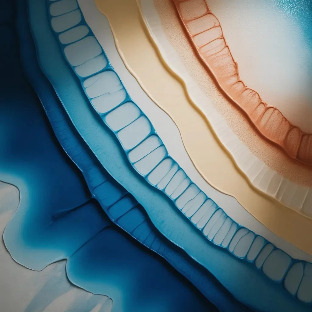 Fluid Organic Forms and Acrylic Pour Techniques