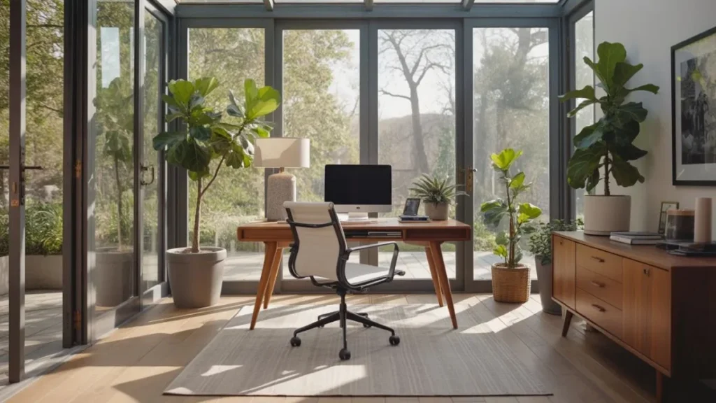 From Relaxation Room to Remote Office Sunroom Office Ideas That Work