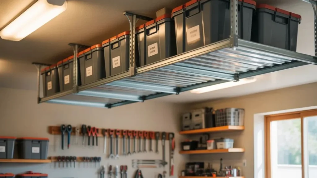 Garage Ceiling Storage Ideas That Double Your Space (Without Spending a Fortune)