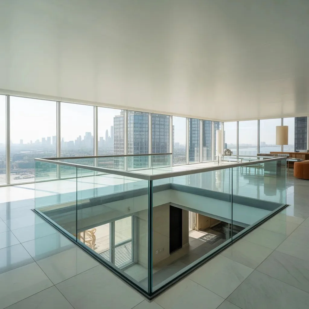 Glass Loft Railing Open, Airy, and Completely Timeless
