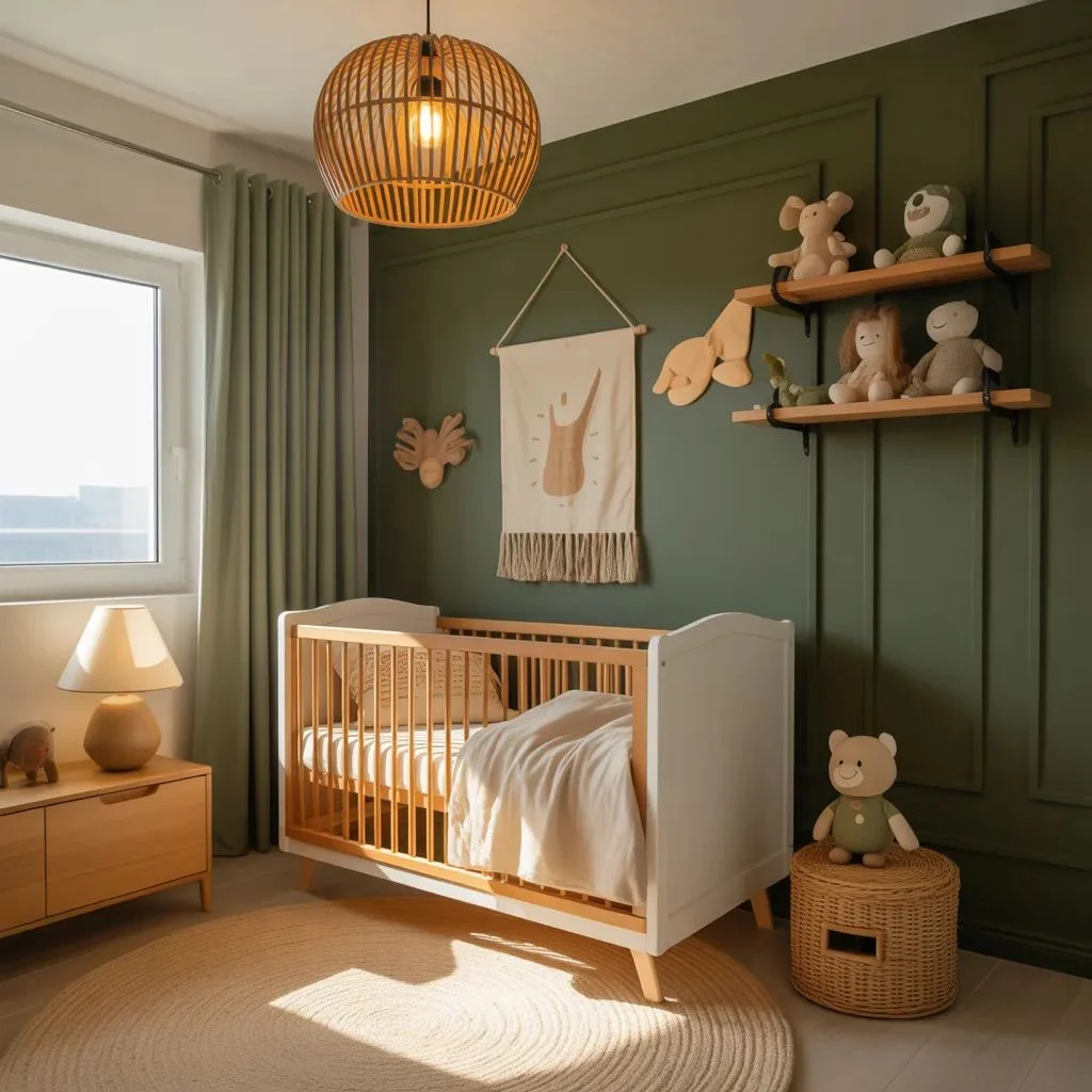 Go Bold with a Jungle Green Feature Wall