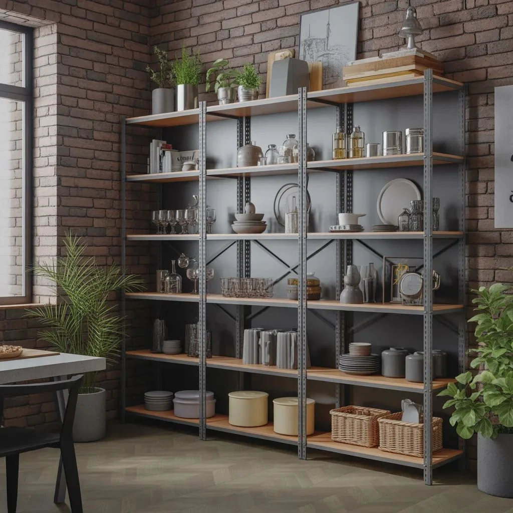Go Vertical with Urban Loft Kitchen Storage