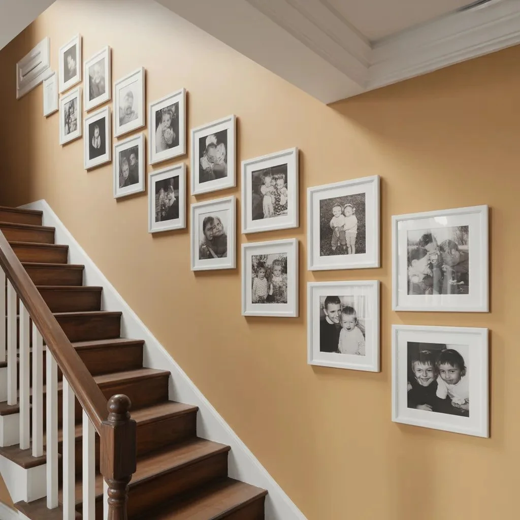 Hang a Family Photo Timeline