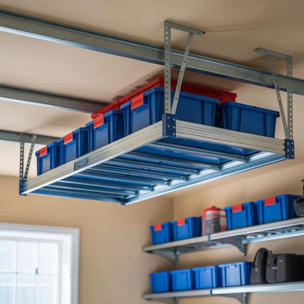 Heavy-Duty Overhead Ceiling Racks
