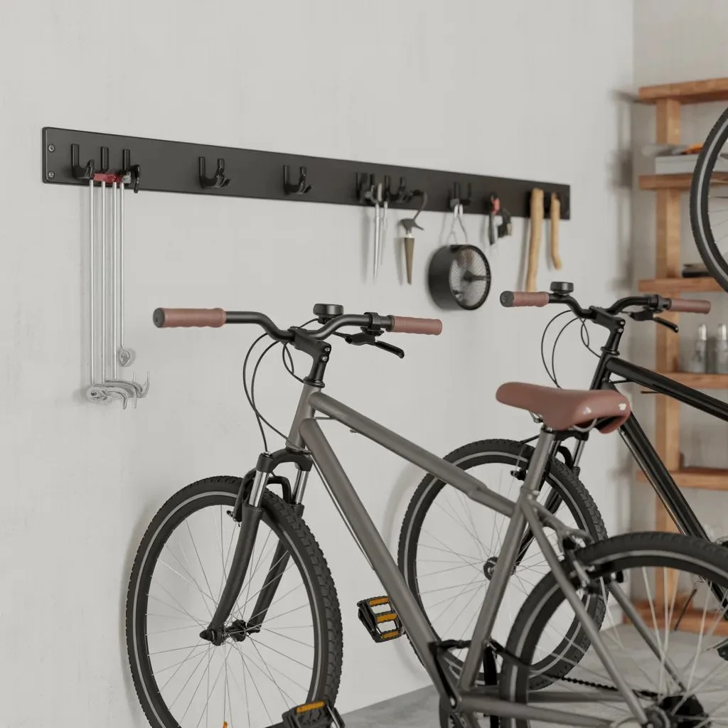 Horizontal Wall Hooks and Brackets