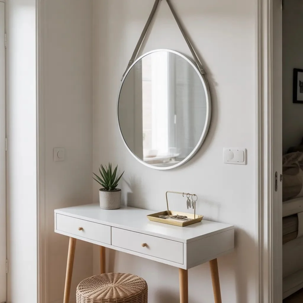 How to Decorate a Small Foyer Table