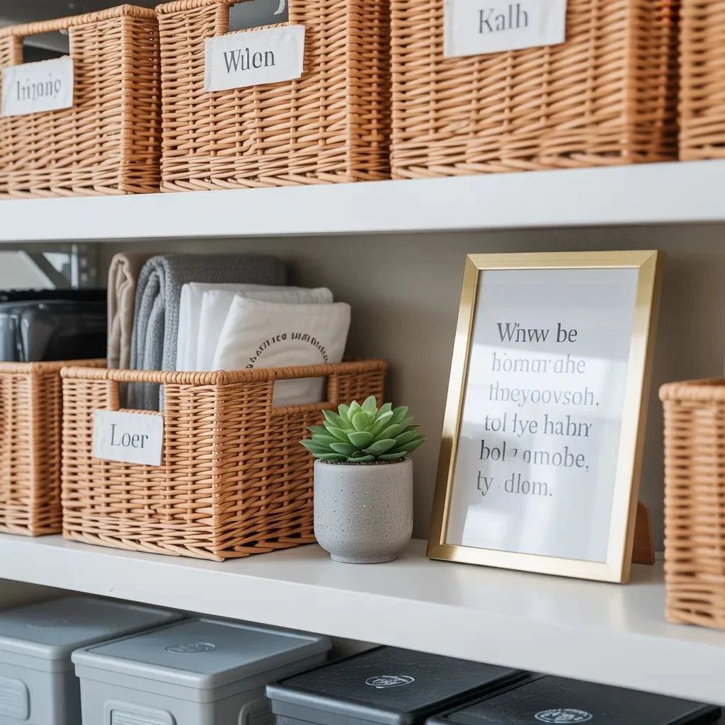 Keep Your Garage Drop Zone Organized