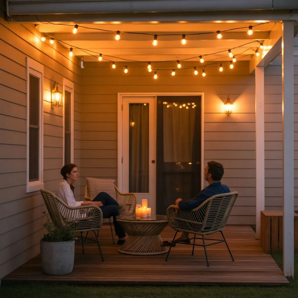 Layer Your Lighting for Ambiance That Carries Into the Night