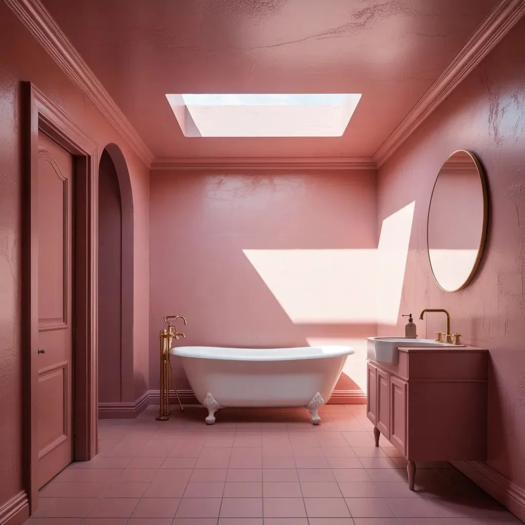 Let Pink Go Floor-to-Ceiling
