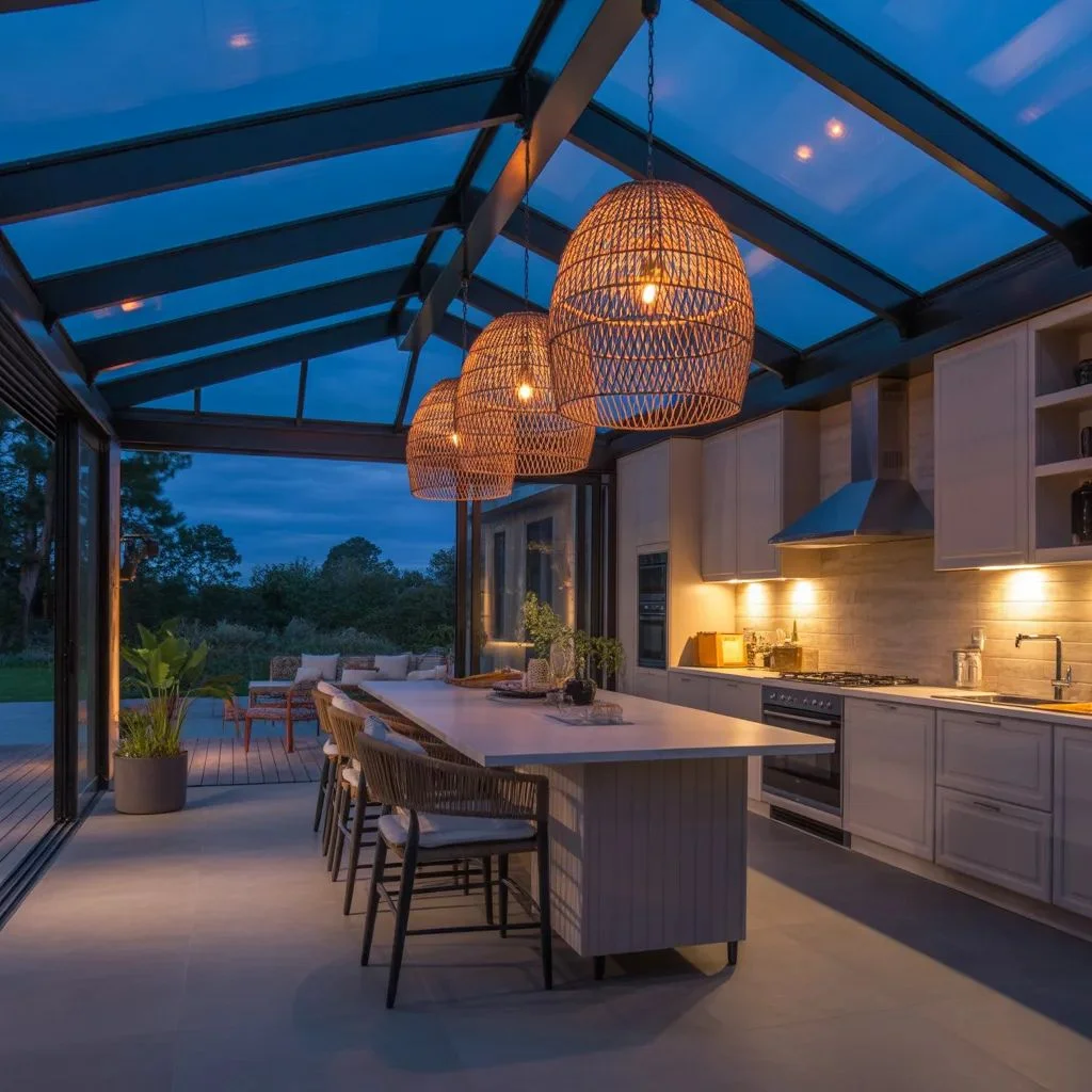Lighting Ideas for Your Sunroom Kitchen