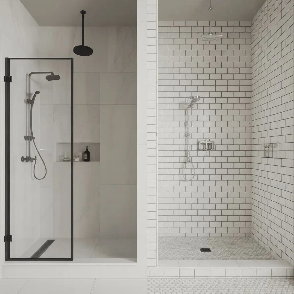 Marble Shower Ideas by Style Modern, Traditional, and Transitional