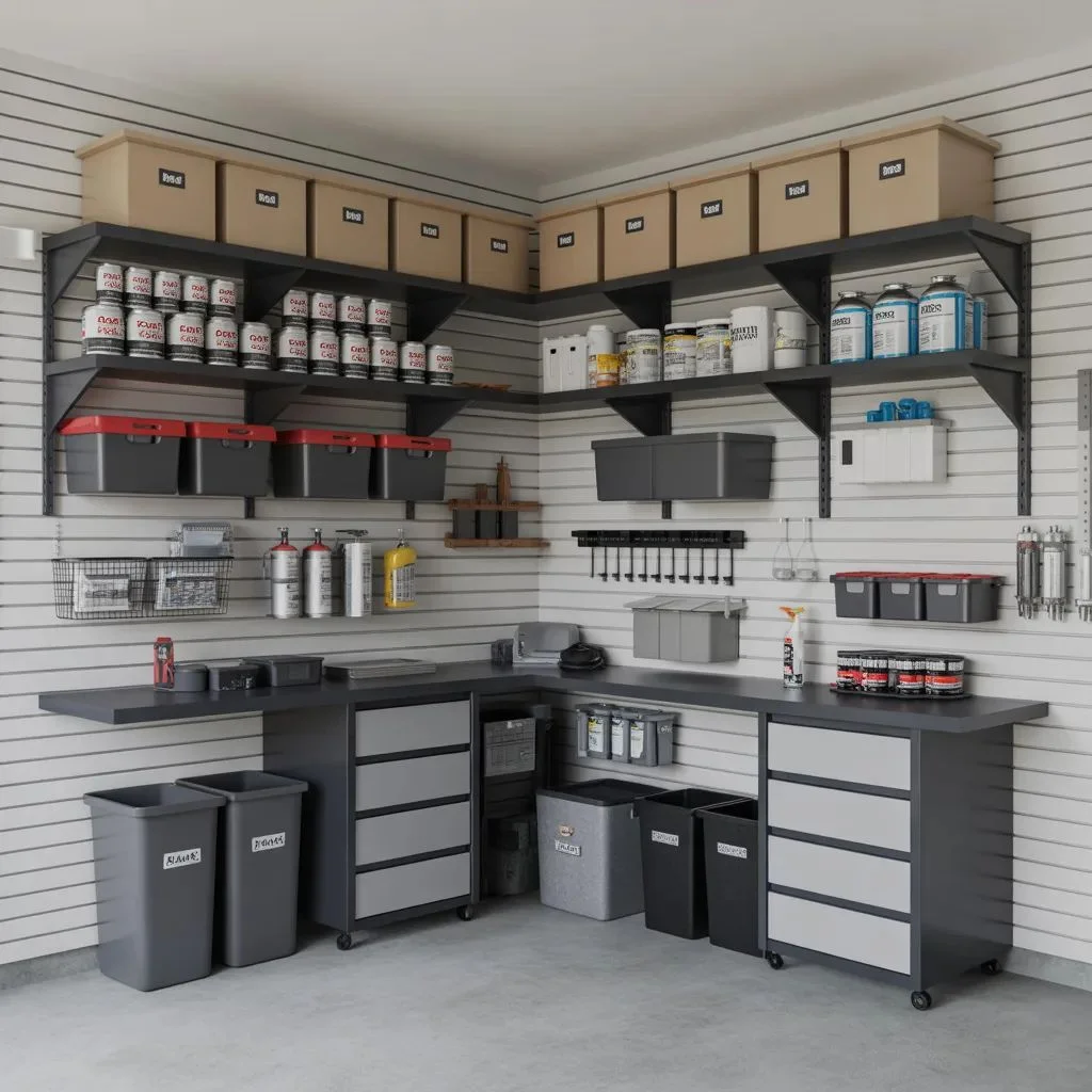 Maximize Corner Space with Angled or Corner Shelves