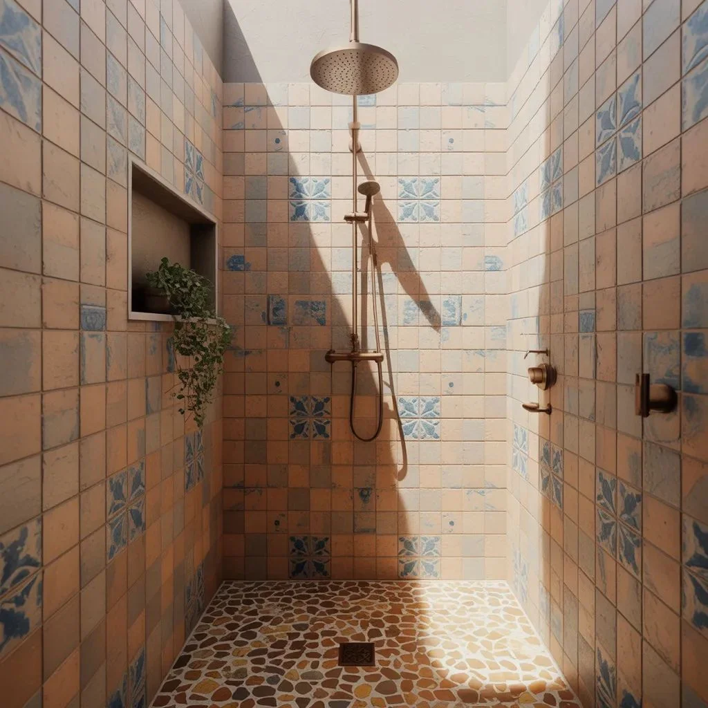 Mediterranean Pebble and Cement Mix