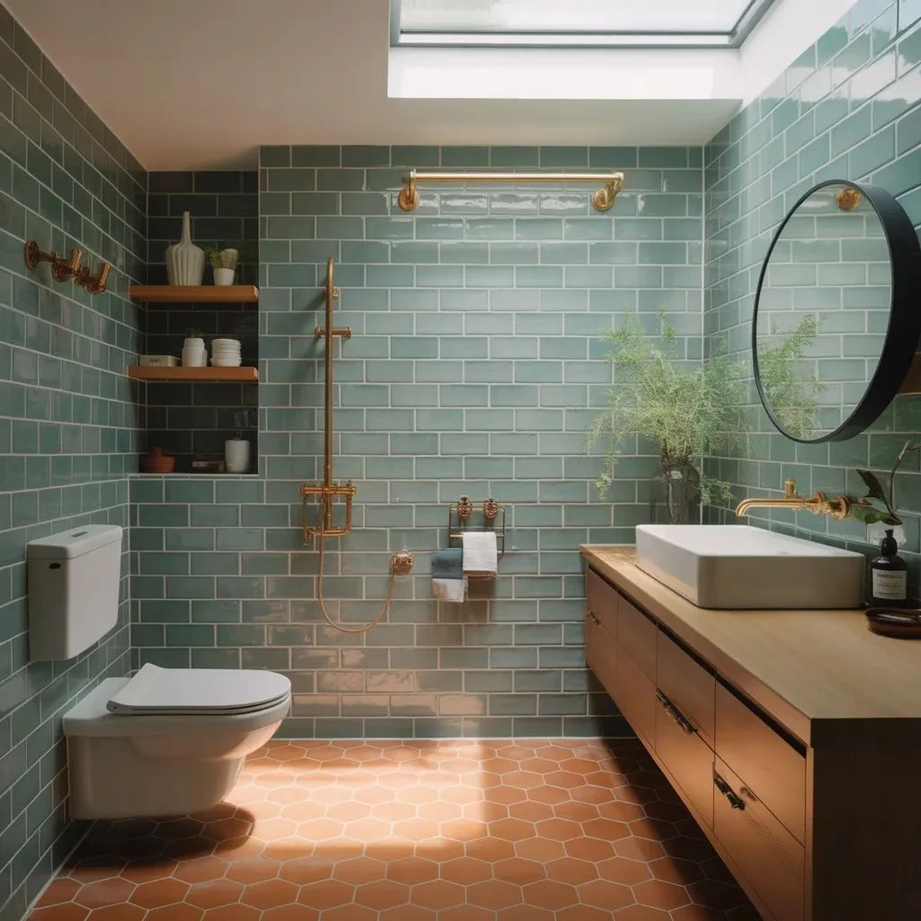Mixing & Matching Ceramic Tiles Like a Designer