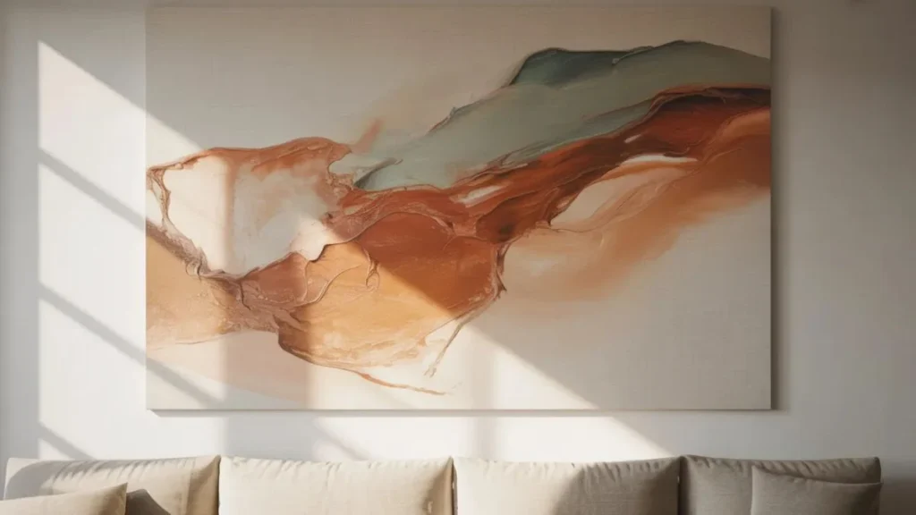 Modern Abstract Wall Painting Ideas to Refresh Your Living Space in 2026