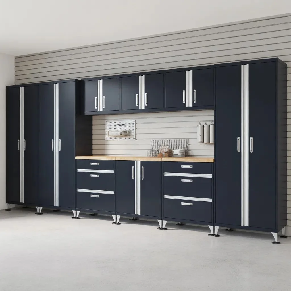 Modular Garage Cabinet Systems Mix, Match, and Expand