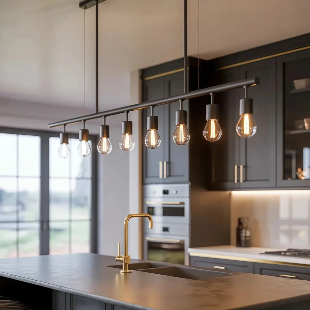 Monorail Track Lighting Flexible, Modern, and Sculptural