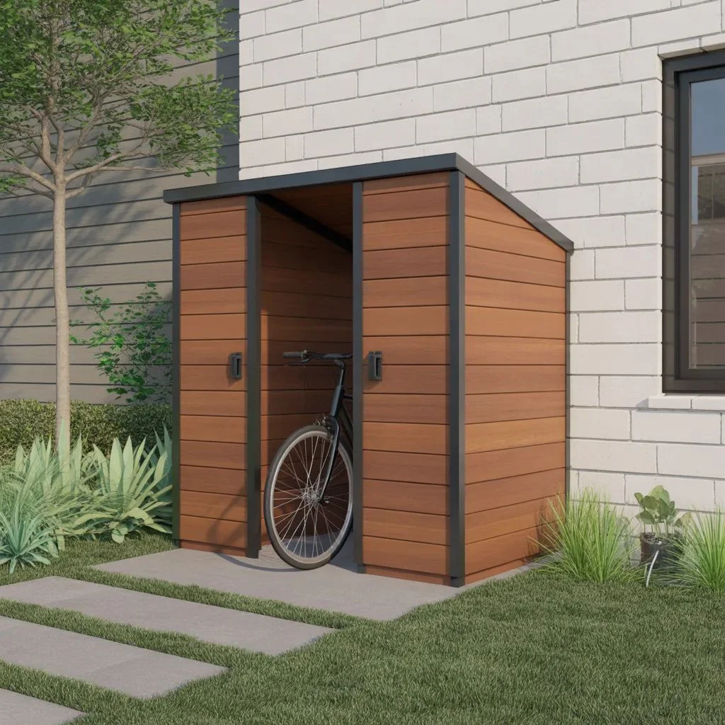 Outdoor Bike Lockers and Weatherproof Sheds