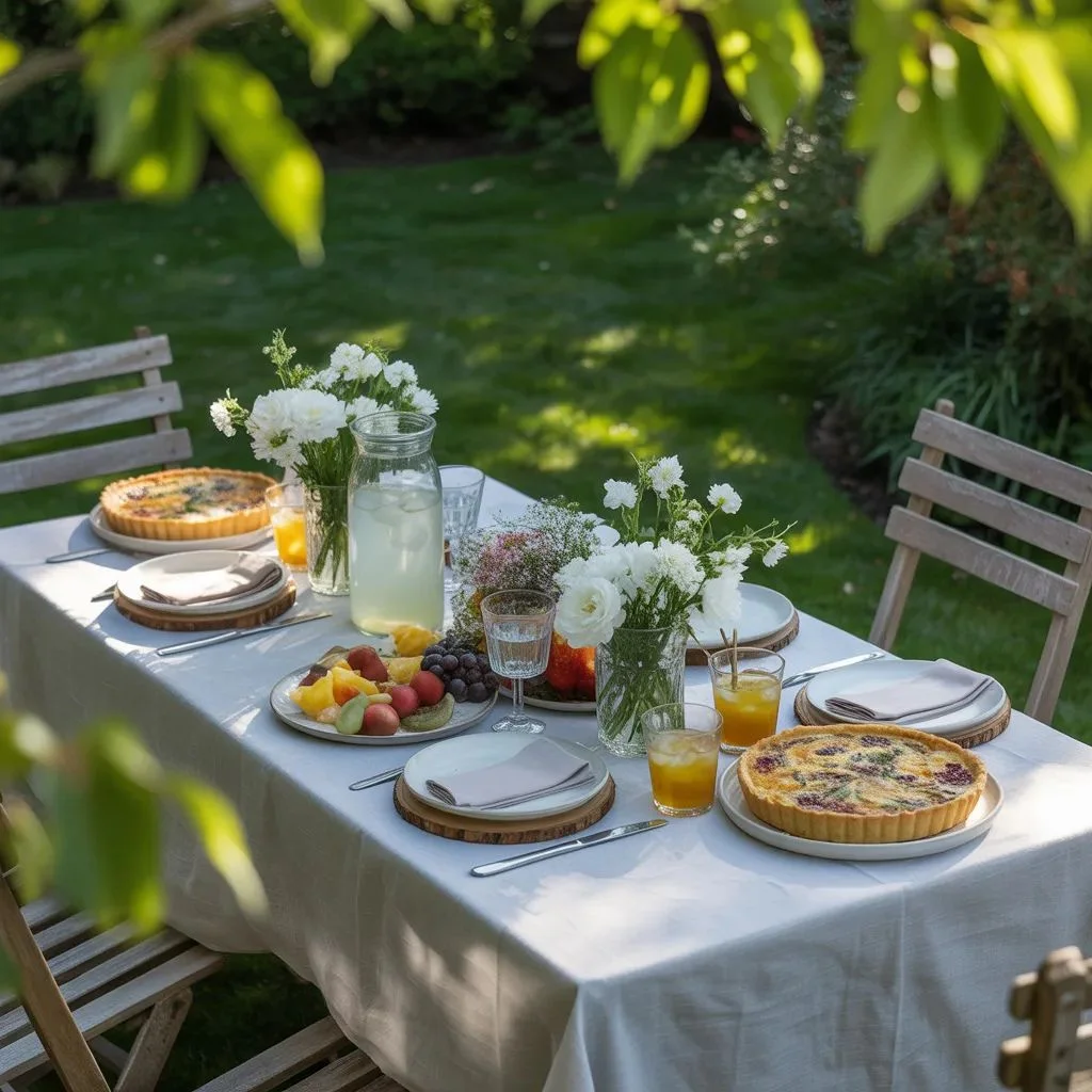 Outdoor and Garden Party Lunch Ideas