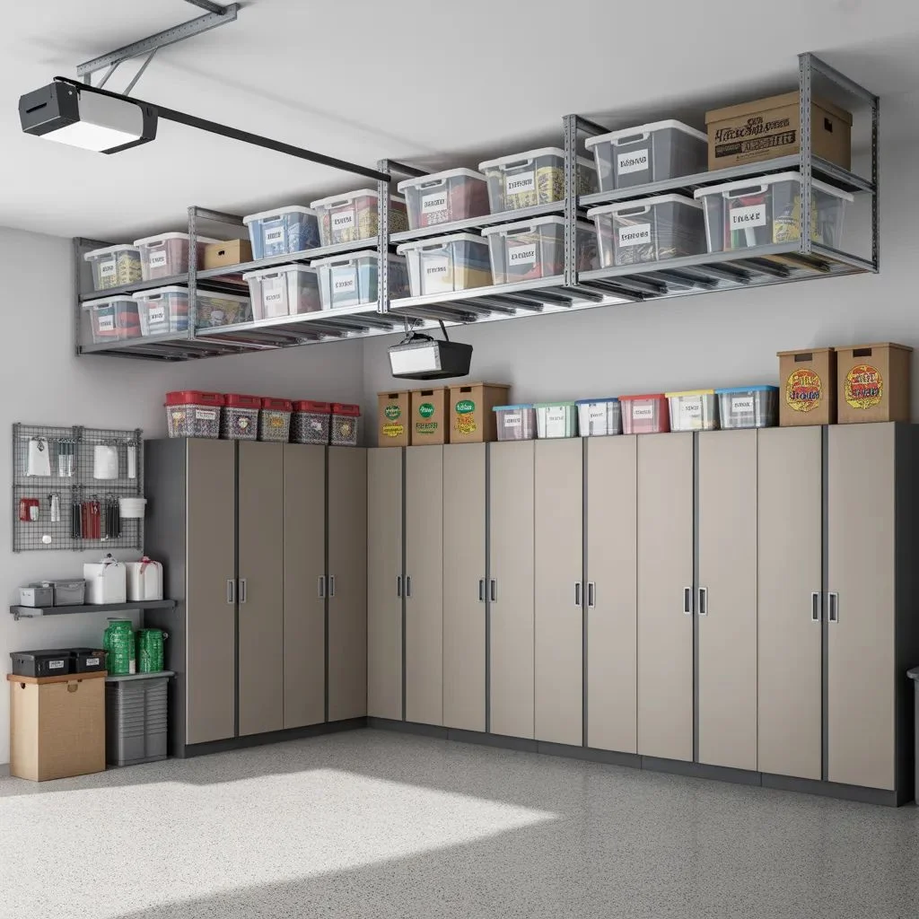 Overhead Garage Storage Don't Forget the Ceiling