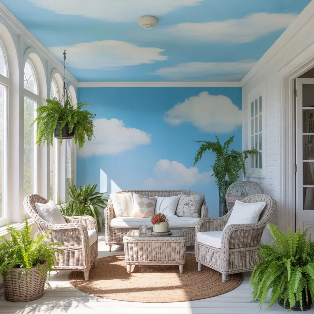 Painted Sky or Nature Mural