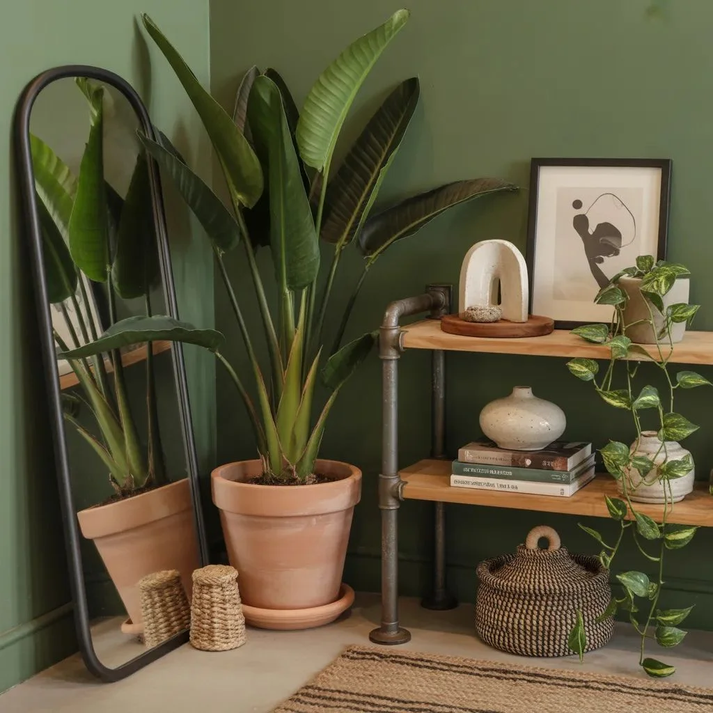Plants and Personal Touches